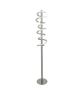 Belleza Dimmable LED Integrated Floor Lamp Steel-Blank 2880K Touch sensor-1