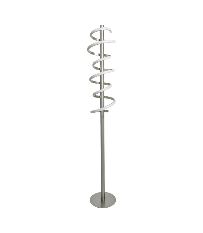 Belleza Dimmable LED Integrated Floor Lamp Steel-Blank 2880K Touch sensor-1