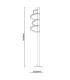 Belleza Dimmable LED Integrated Floor Lamp Steel-Blank 2880K Touch sensor-4