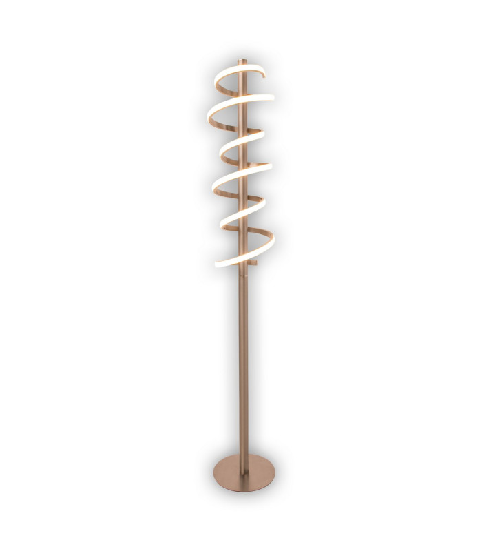 Belleza Dimmable LED Integrated Floor Lamp Steel-Blank 2880K Touch sensor-5