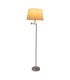 Bologna Floor Lamp with Tapered Shade Beige 1xE27-4