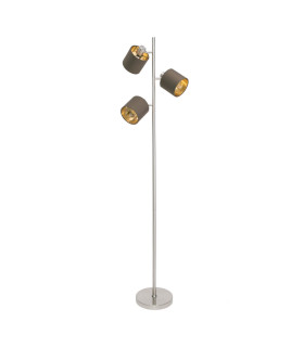 Maron Multi Arm Floor Lamp Brown 3xE14-1