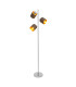 Maron Multi Arm Floor Lamp Brown 3xE14-4