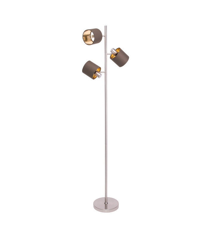 Maron Multi Arm Floor Lamp Brown 3xE14-5