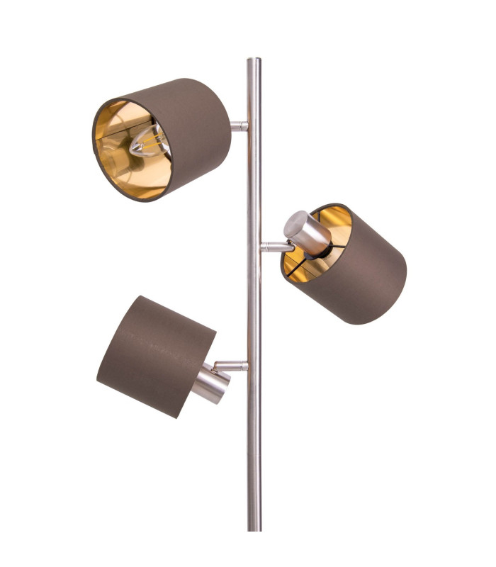 Maron Multi Arm Floor Lamp Brown 3xE14-6