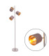 Maron Multi Arm Floor Lamp Brown 3xE14-14