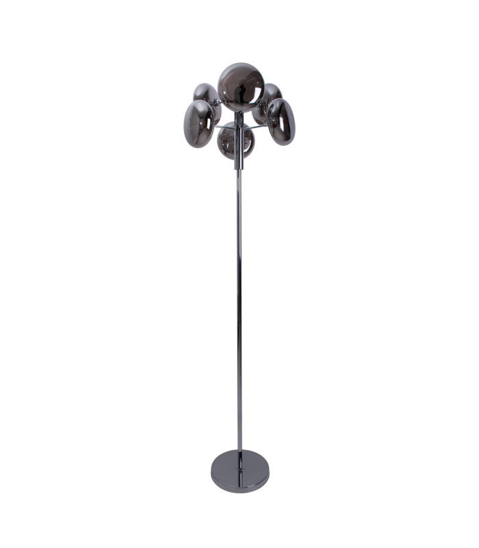 Orion Multi Arm Floor Lamp Chrome 6xG9-1