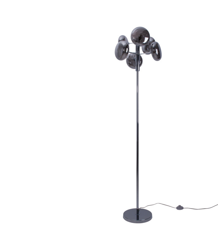 Orion Multi Arm Floor Lamp Chrome 6xG9-6