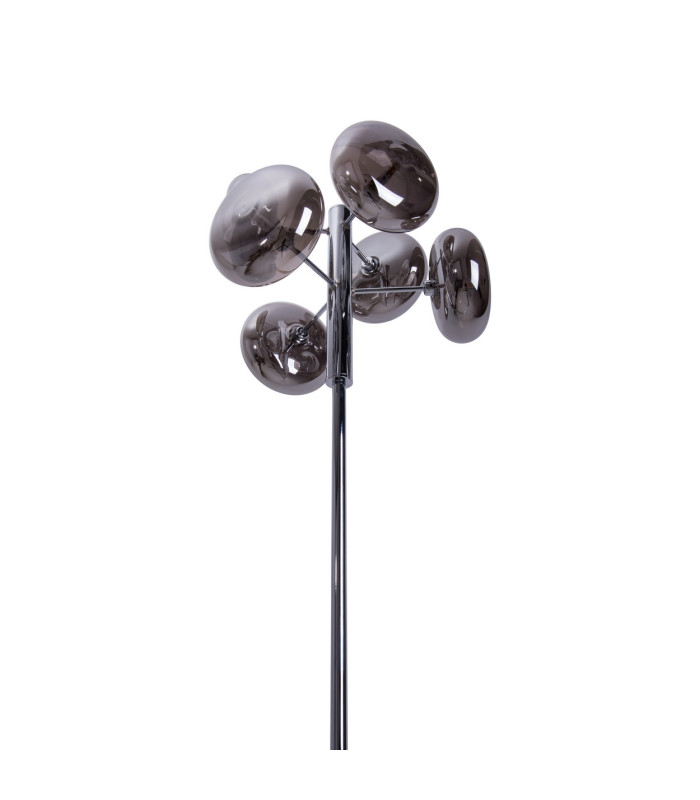Orion Multi Arm Floor Lamp Chrome 6xG9-10