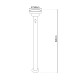 Nora LED 86cm Solar Outdoor Bollard Black PIR + Dusk to Dawn Sensor 3000K IP44-4