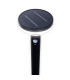 Nora LED 86cm Solar Outdoor Bollard Black PIR + Dusk to Dawn Sensor 3000K IP44-7