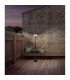 Nora Dimmable LED 139cm Solar Outdoor Bollard Black PIR + Dusk to Dawn Sensor 3000K IP44-2