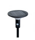 Nora Dimmable LED 139cm Solar Outdoor Bollard Black PIR + Dusk to Dawn Sensor 3000K IP44-8