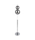 Nova Dimmable LED Integrated Floor Lamp Chrome 3000K-1
