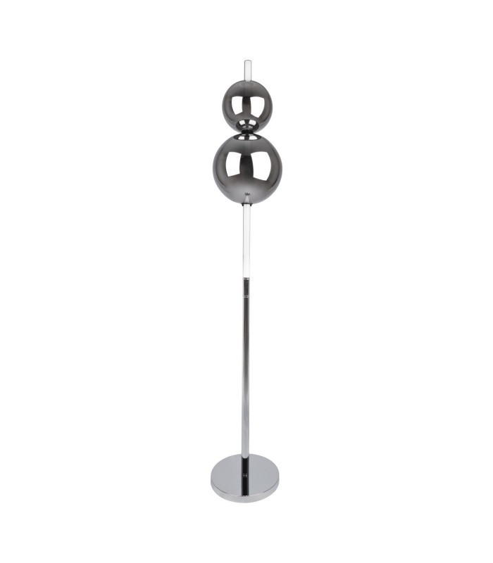 Nova Dimmable LED Integrated Floor Lamp Chrome 3000K-1