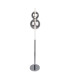 Nova Dimmable LED Integrated Floor Lamp Chrome 3000K-4