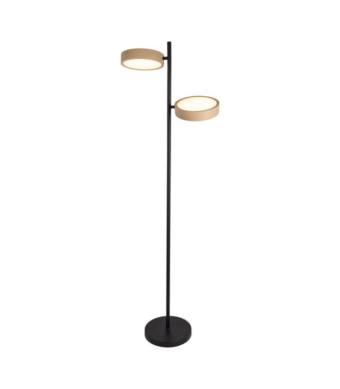 Tessa Dimmable LED Multi Arm Floor Lamp Beige 2700-6000K Touch sensor-12