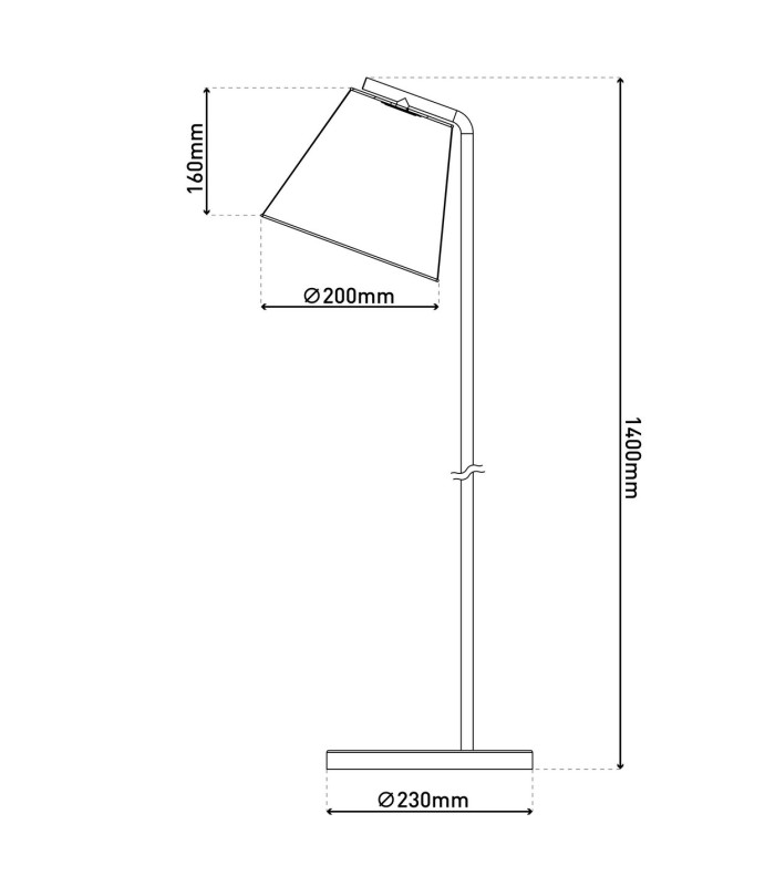 Korie Floor Lamp Black-4