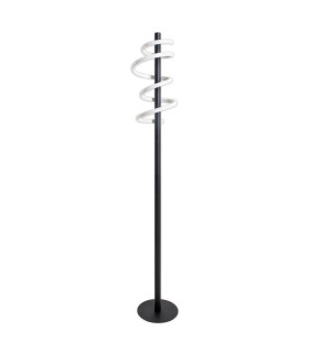 Belleza Dimmable LED Integrated Floor Lamp Black 3000K Touch sensor-1