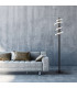 Belleza Dimmable LED Integrated Floor Lamp Black 3000K Touch sensor-2