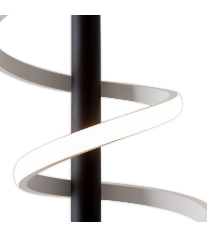 Belleza Dimmable LED Integrated Floor Lamp Black 3000K Touch sensor-7