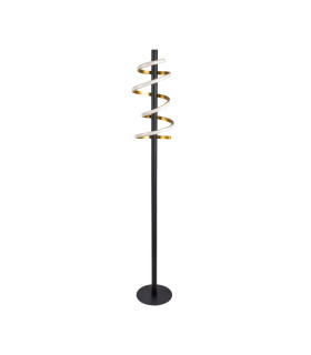 Belleza Dimmable LED Integrated Floor Lamp Gold 2800K Touch sensor-1