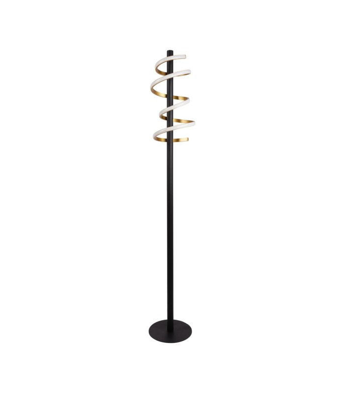 Belleza Dimmable LED Integrated Floor Lamp Gold 2800K Touch sensor-5