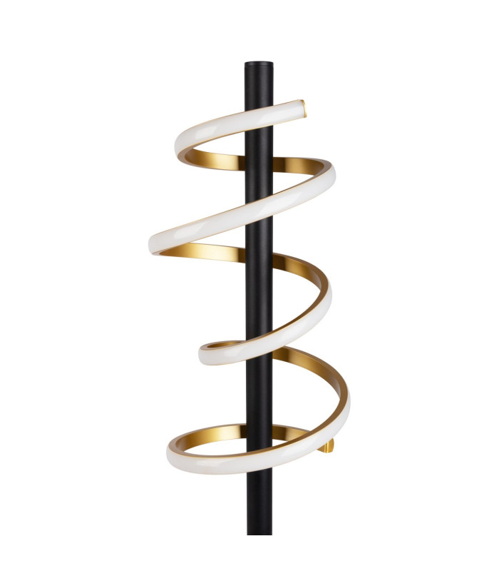 Belleza Dimmable LED Integrated Floor Lamp Gold 2800K Touch sensor-9