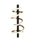 Belleza Dimmable LED Integrated Floor Lamp Gold 2800K Touch sensor-10