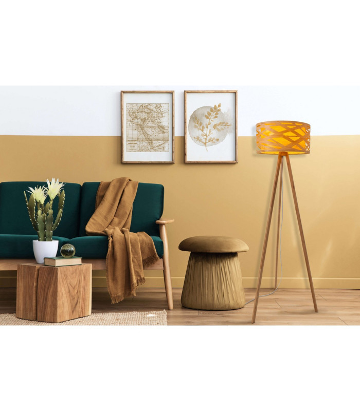 Finja Tripod Floor Lamp Nature 1xE27-3