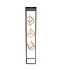 Tripolis Dimmable LED Multi Arm Floor Lamp Black 2800K-5