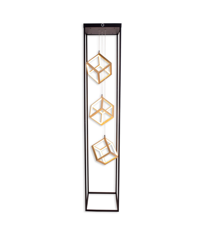 Tripolis Dimmable LED Multi Arm Floor Lamp Black 2800K-5