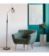 Fumoso Task Floor Lamp Black 1xE14-2