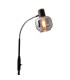 Fumoso Task Floor Lamp Black 1xE14-8