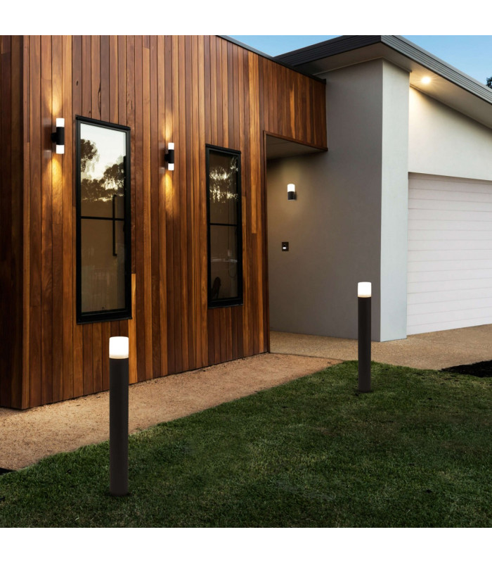 Torcia Outdoor Bollard Black 1xE27 IP44-2
