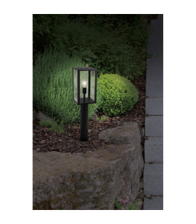 Aila Outdoor Bollard Black 1xE27 IP44-2
