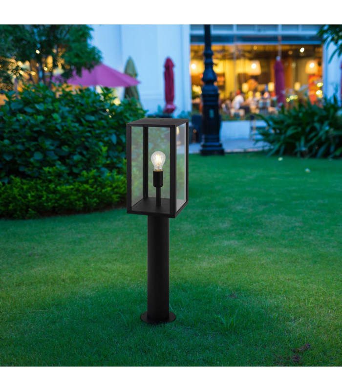 Aila Outdoor Bollard Black 1xE27 IP44-3