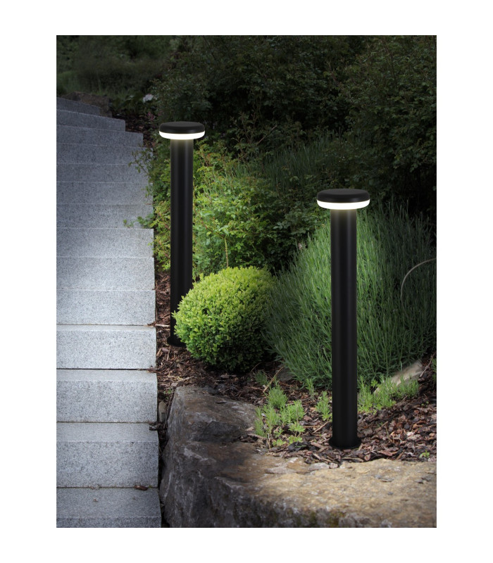 Pilz LED Outdoor Bollard Anthracite 3000K IP44-3