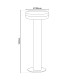 Pilz LED Outdoor Bollard Anthracite 3000K IP44-5