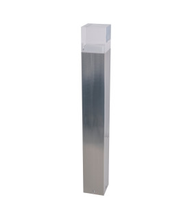Leah LED Outdoor Bollard Steel-Blank 3000K IP44-1