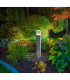 Leah LED Outdoor Bollard Steel-Blank 3000K IP44-3