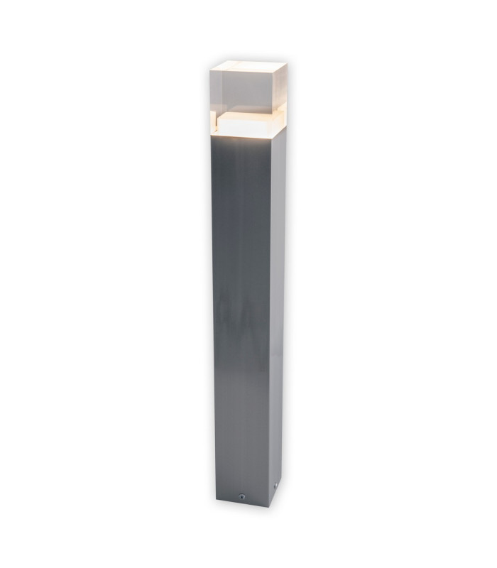 Leah LED Outdoor Bollard Steel-Blank 3000K IP44-5