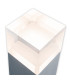 Leah LED Outdoor Bollard Steel-Blank 3000K IP44-10