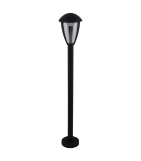 Clint LED Outdoor Bollard Black 3000K IP44-1