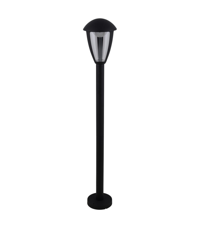Clint LED Outdoor Bollard Black 3000K IP44-1