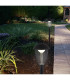 Clint LED Outdoor Bollard Black 3000K IP44-4