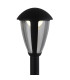 Clint LED Outdoor Bollard Black 3000K IP44-7