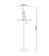 Modo Multi Arm Floor Lamp Black 6xE27-4
