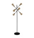 Modo Multi Arm Floor Lamp Black 6xE27-5