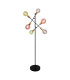 Modo Multi Arm Floor Lamp Black 6xE27-8